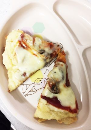 ホットケーキミックスでピザ-レシピのメイン写真