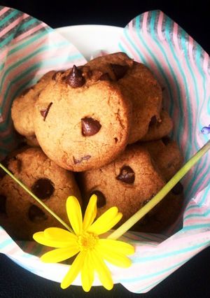 サクサク簡単☆チョコチップクッキー☆全粒-レシピのメイン写真