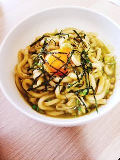 濃厚♡アボカド醤油うどん-レシピのメイン写真
