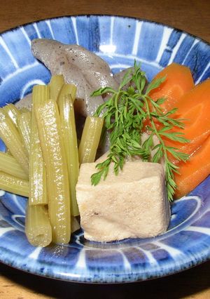 春の香り★ふきと新にんじんの煮物-レシピのメイン写真