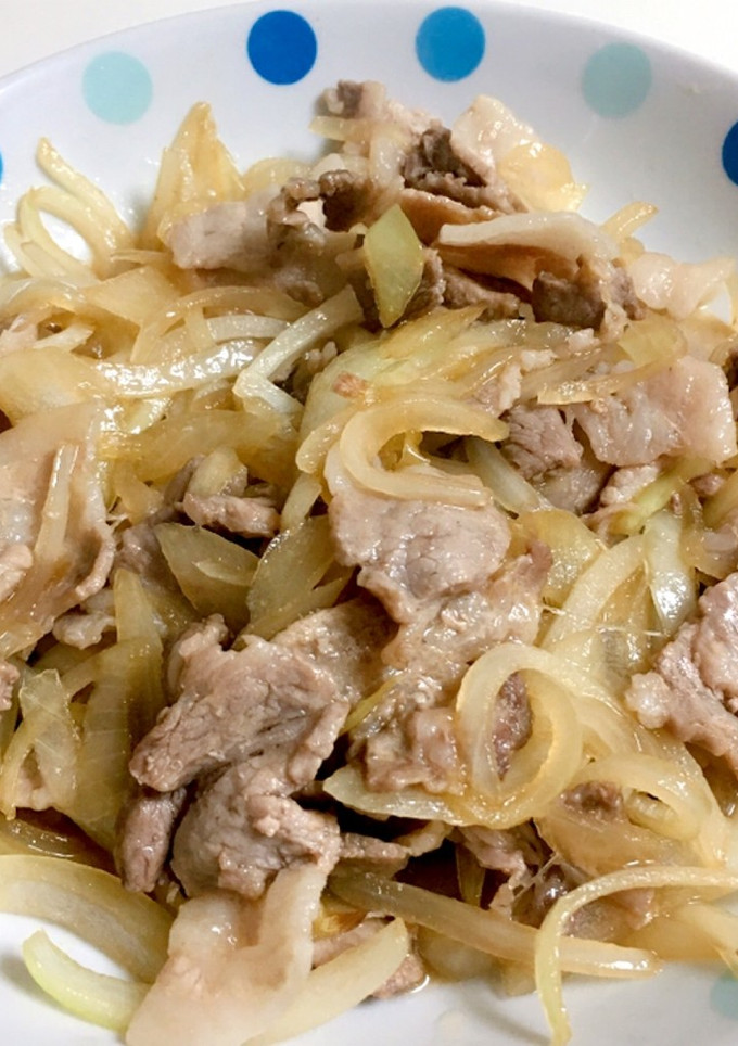 豚肉とたまねぎの照り焼き-レシピのメイン写真