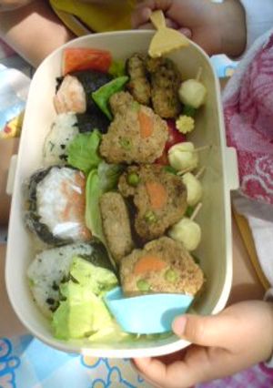 カエルハンバーグ-レシピのメイン写真