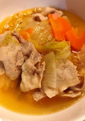 糖質制限◎オートミール入りキムチスープ-レシピのメイン写真