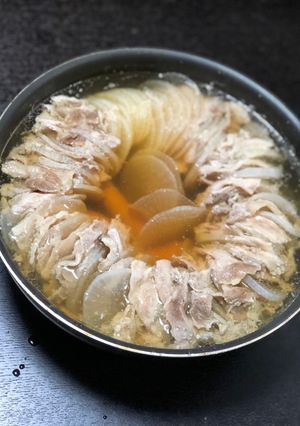 大根とお肉のミルフィーユ鍋-レシピのメイン写真