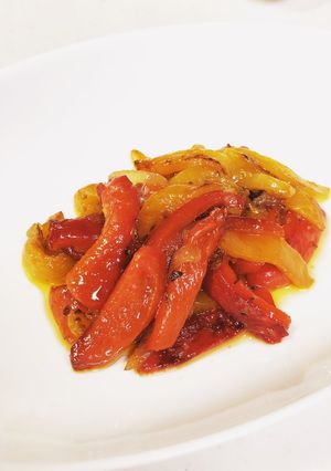 食材3つ！ペペロナータ-レシピのメイン写真