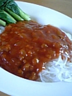 ダイエット★しらたきでミートパスタ-レシピのメイン写真