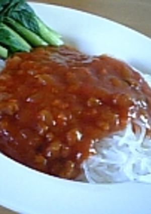 ダイエット★しらたきでミートパスタ-レシピのメイン写真