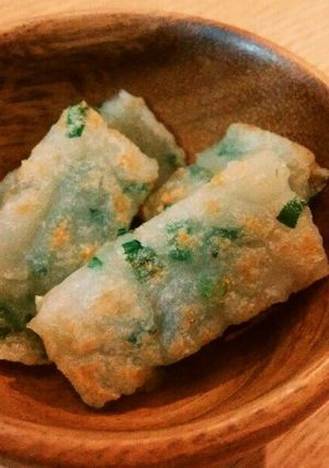 離乳食に♪卵不要♪アサリとニラのチヂミ-レシピのメイン写真