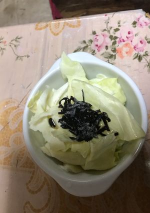 塩コンブかけキャベツ-レシピのメイン写真