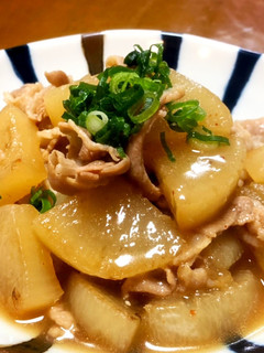 大根と豚バラのうま煮 *☻*-レシピのメイン写真