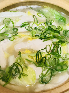 鶏胸肉と白菜のはさみこみ鍋-レシピのメイン写真
