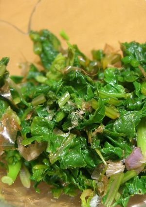 ルッコラの鰹節和え-レシピのメイン写真