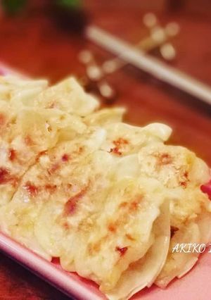綺麗になれちゃう『海老プリ餃子』-レシピのメイン写真