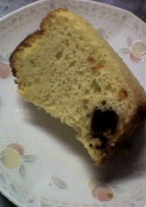 マーマレードとチョコのシフォンケーキ-レシピのメイン写真
