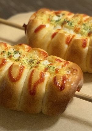 中種法でウィンナーロール(惣菜パン生地)-レシピのメイン写真
