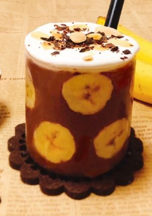 バナナカフェモカスムージー˚✧₊⁎-レシピのメイン写真