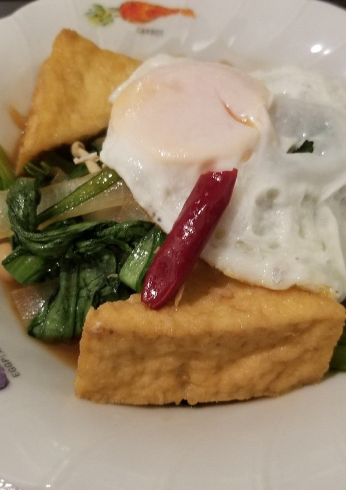 揚げ豆腐と豚の中華炒め-レシピのメイン写真