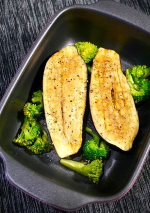 レンジで簡単！茄子のクリームチーズ焼き-レシピのメイン写真