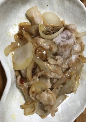 甘辛豚たま-レシピのメイン写真