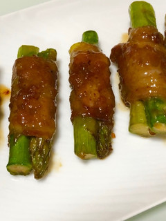 アスパラ牛肉巻きの照り焼き-レシピのメイン写真