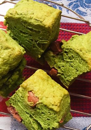 ザクザク食感！抹茶スコーン〜バター無〜-レシピのメイン写真