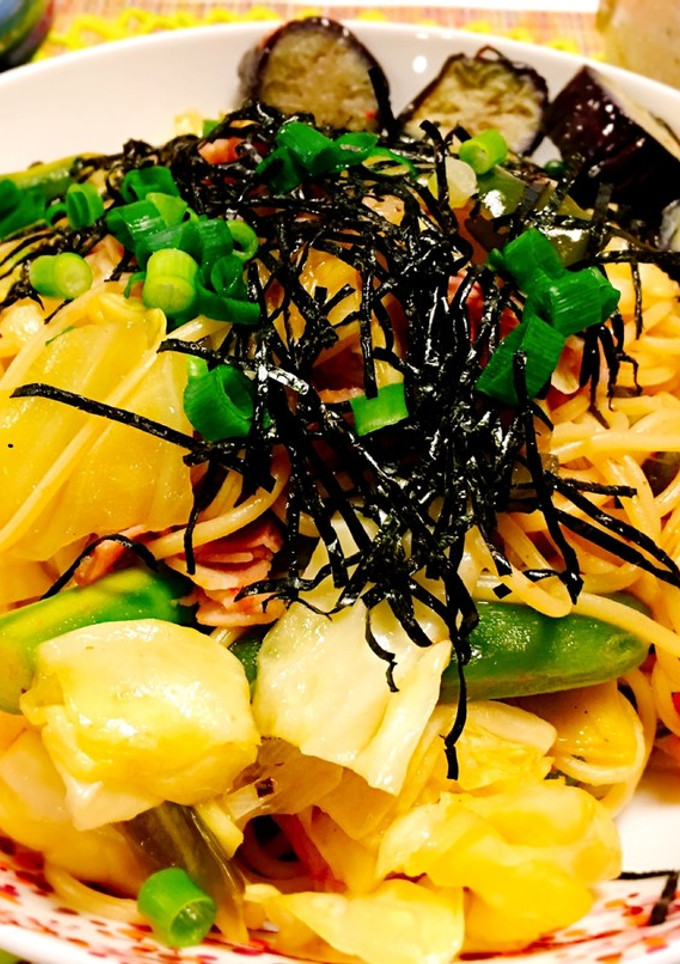 ♡余り野菜たっぷりの和風パスタ♡-レシピのメイン写真