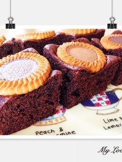 れぽ2♡クッキーケーキ♡簡単-レシピのメイン写真