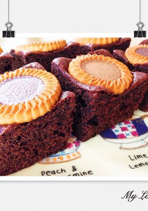 れぽ2♡クッキーケーキ♡簡単-レシピのメイン写真