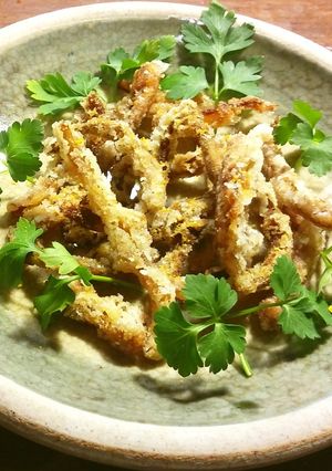 あたりめ（重曹使用）の唐揚げ-レシピのメイン写真