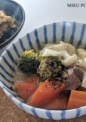 塩豚でじんわり美味しいポトフ-レシピのメイン写真