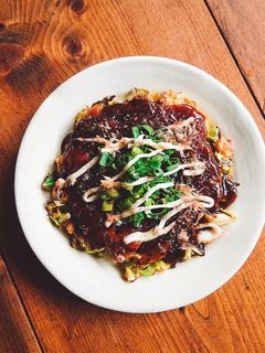 お酒がススム❤️春キャベツのお好み焼き♪-レシピのメイン写真
