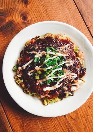お酒がススム❤️春キャベツのお好み焼き♪-レシピのメイン写真