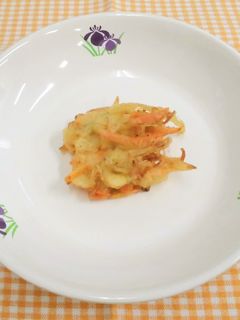 たまねぎとじゃこのかき揚げ-レシピのメイン写真