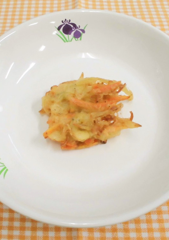 たまねぎとじゃこのかき揚げ-レシピのメイン写真
