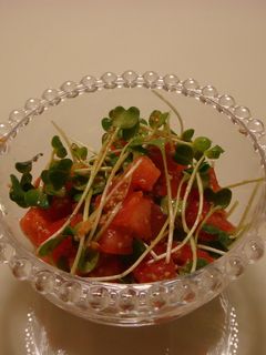 トマトと貝割れの中華風サラダ-レシピのメイン写真