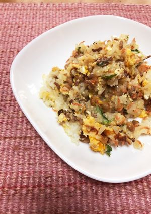 納豆チャーハン-レシピのメイン写真