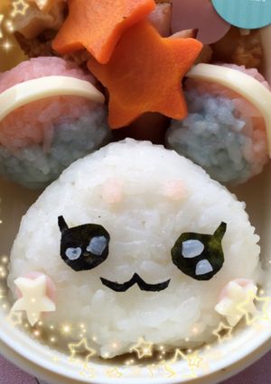 フワのキャラ弁-レシピのメイン写真