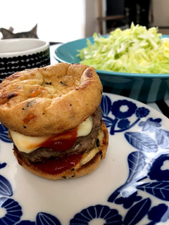 低糖質!がんもチーズバーガー-レシピのメイン写真