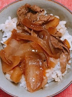 ねぎだく牛丼-レシピのメイン写真