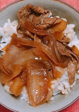 ねぎだく牛丼-レシピのメイン写真