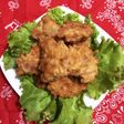 お好み焼き粉で♡鶏の和風フリッター風
