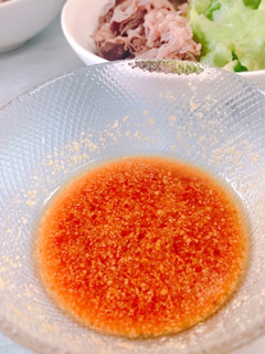 ピーナッツのピリ辛ドレッシング-レシピのメイン写真