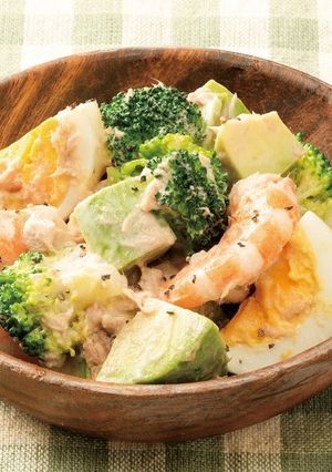 アボカドとエビとブロッコリーのサラダ-レシピのメイン写真