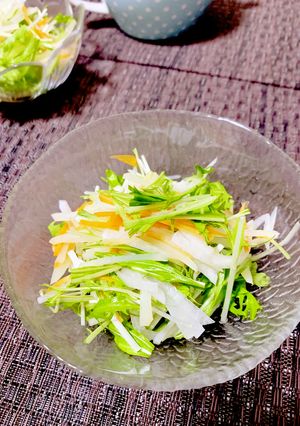 シャキシャキ☆新じゃが芋の酢の物-レシピのメイン写真