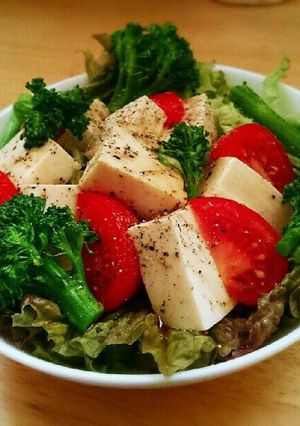 豆腐サラダ-レシピのメイン写真