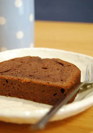 こげ茶色のブランデーケーキ。-レシピのメイン写真