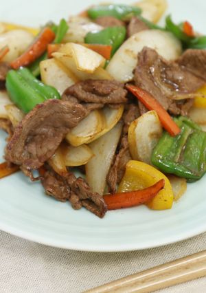 牛肉とピーマンのオイスター炒め-レシピのメイン写真
