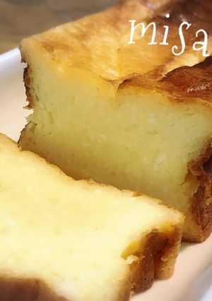 パウンド型☆de☆ダブルチーズケーキ☆-レシピのメイン写真