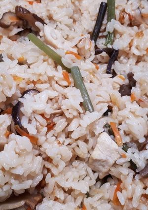 ◎入れるだけ◎山菜ミックスで炊き込みご飯-レシピのメイン写真