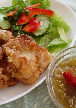 ネギソースでさっぱり♪さくさく鶏カラ-レシピのメイン写真